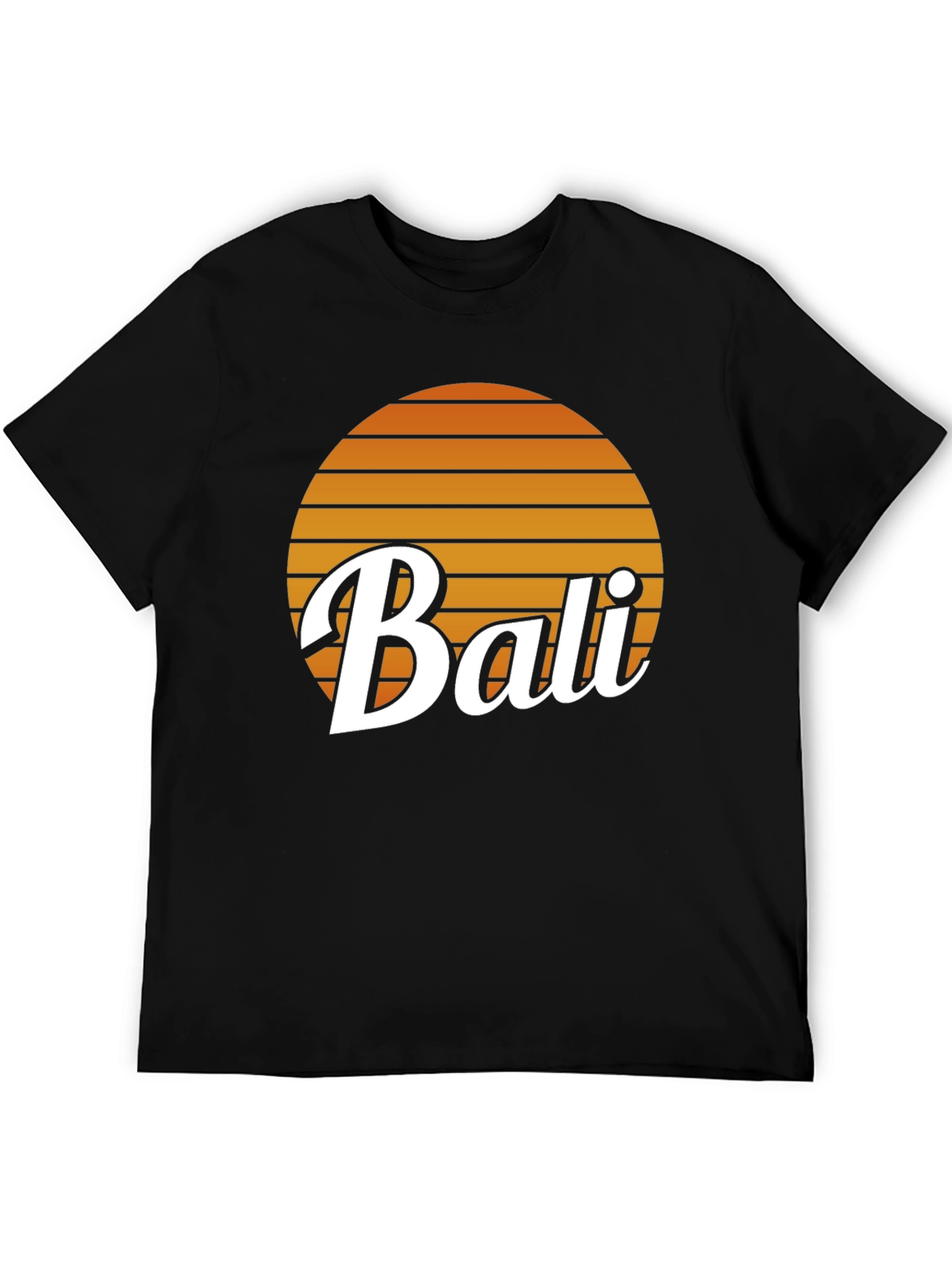Bali Retro Sunset Graphic Tee