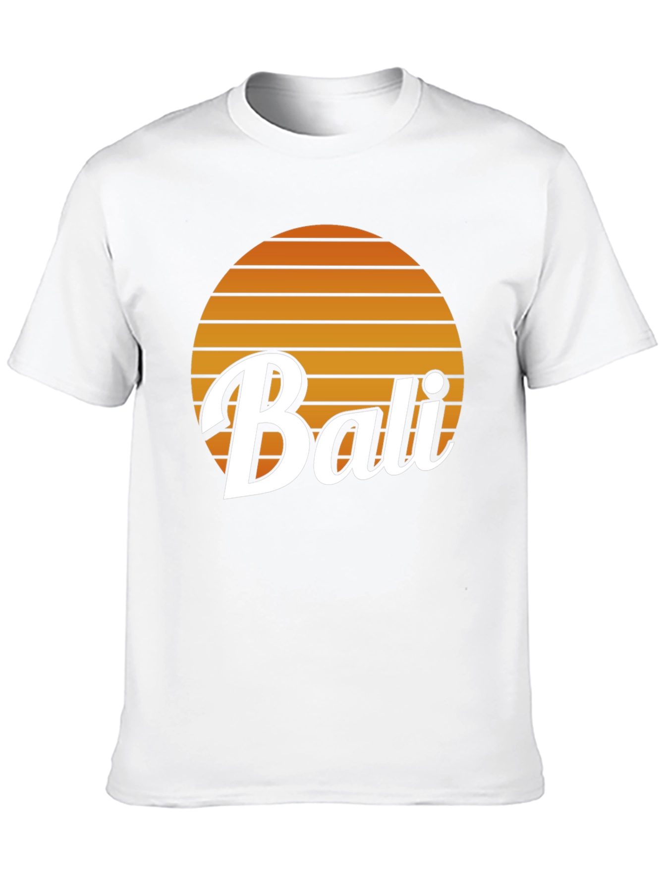 Bali Retro Sunset Graphic Tee