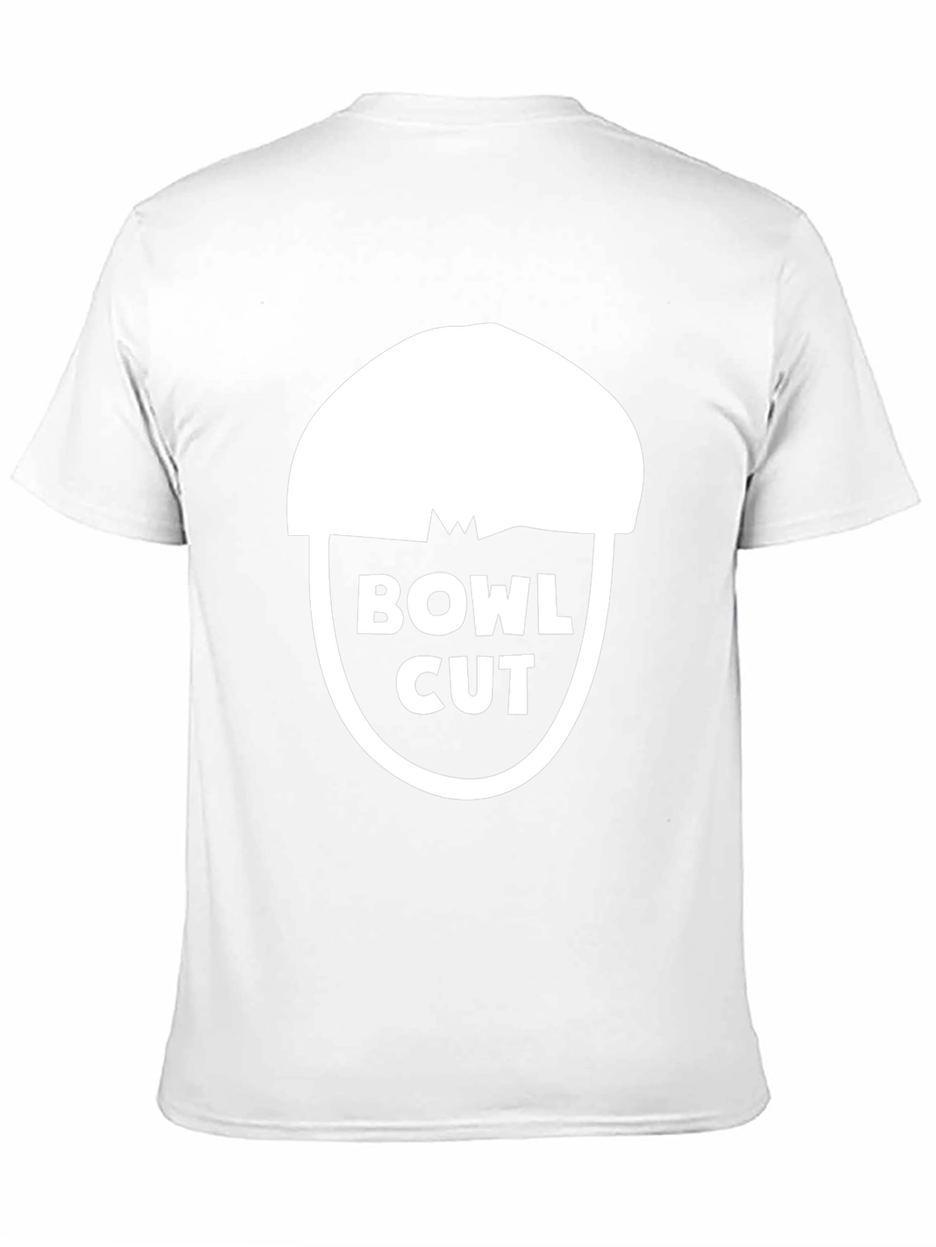Bowl Cut Graphic Tee - Mens Black T-Shirt