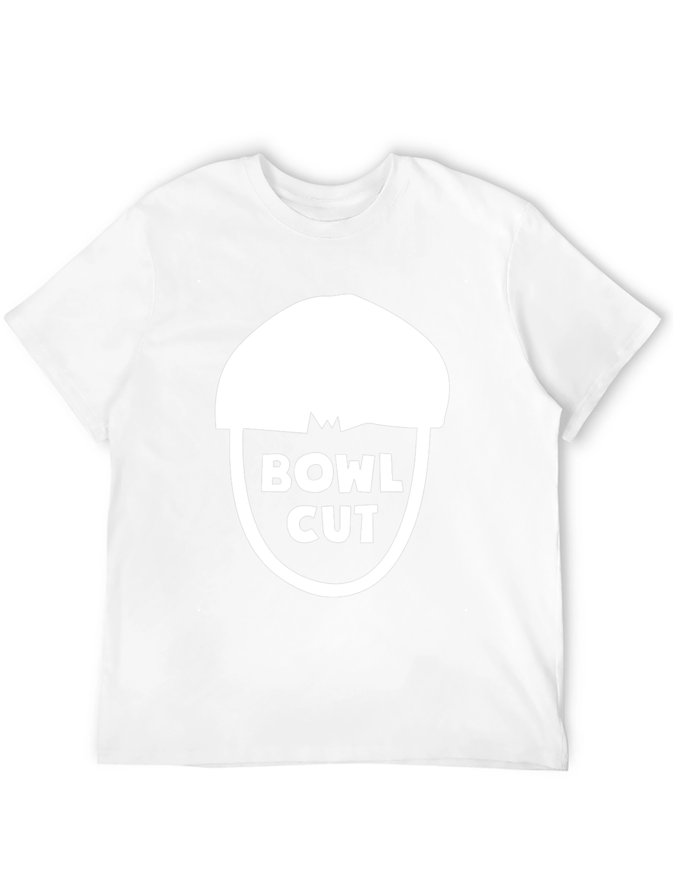 Bowl Cut Graphic Tee - Mens Black T-Shirt