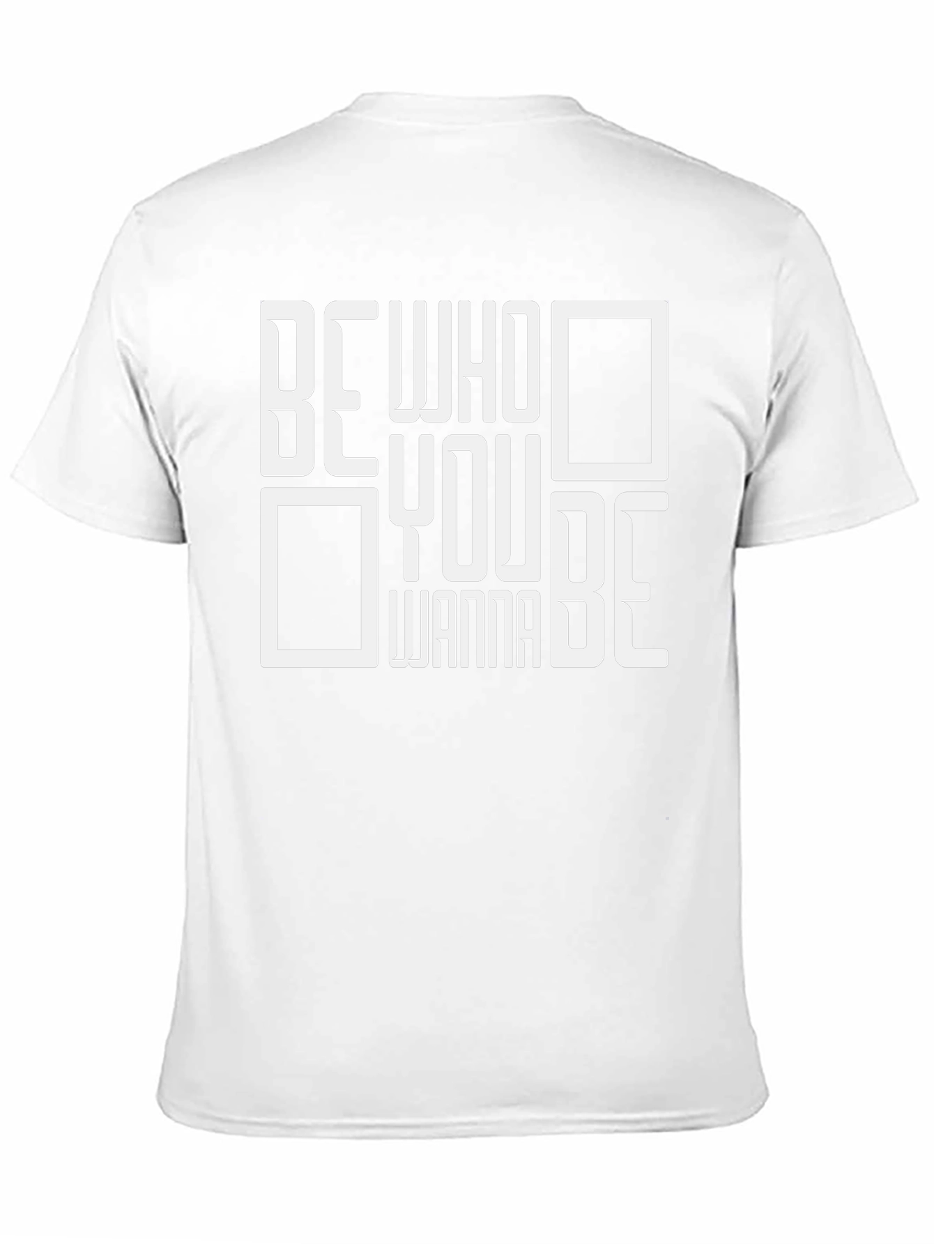 Be Who You Wanna Be Graphic Tee - Black