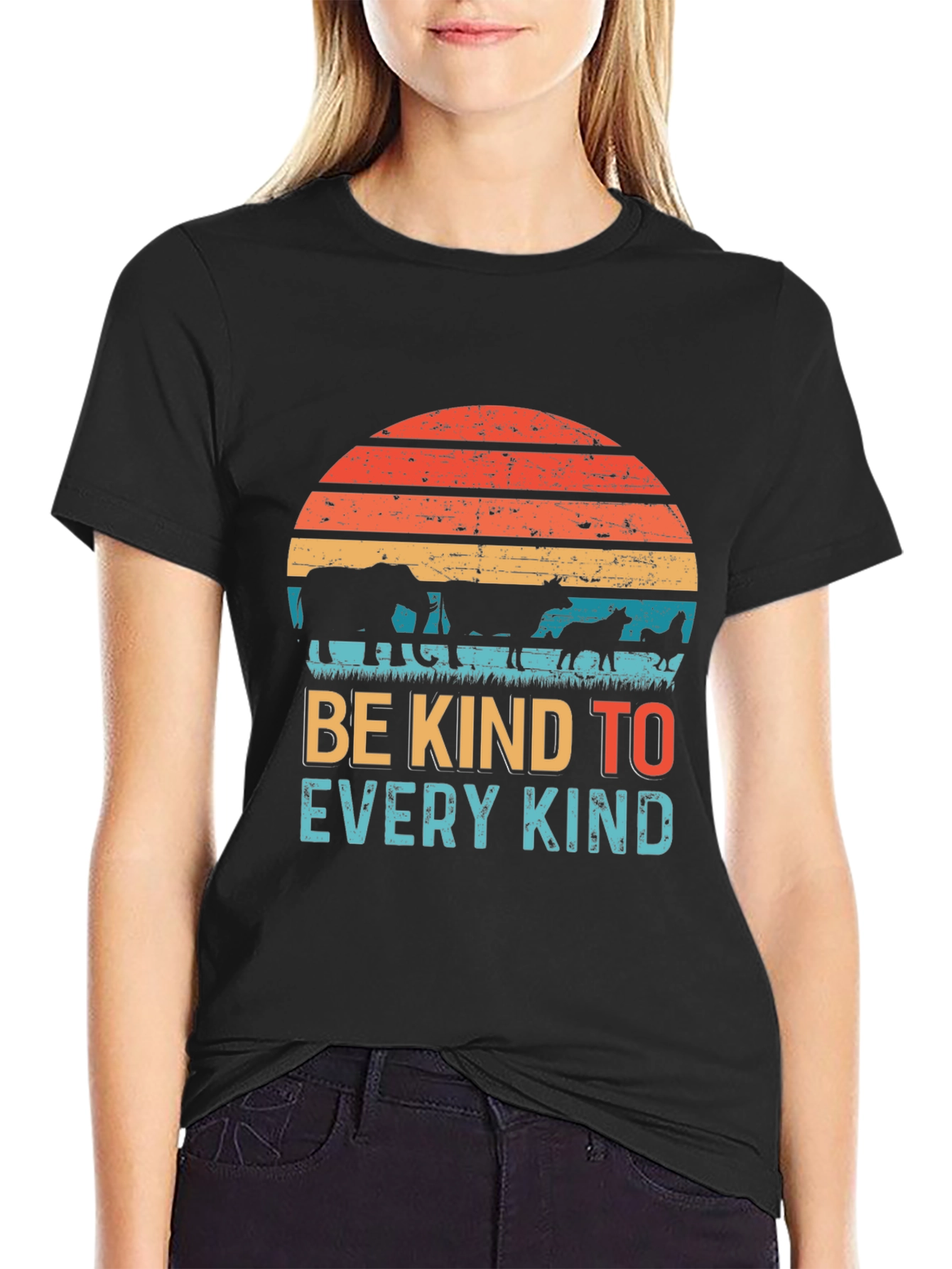 Be Kind To Every Kind T-Shirt - Animal Rights Tee