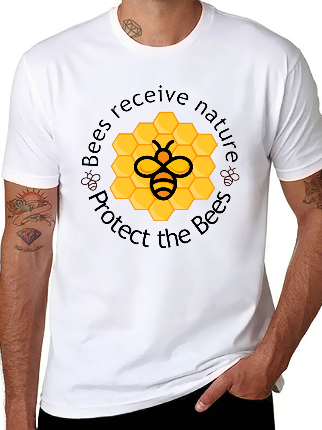 Bee Kind T-Shirt - Protect the Bees