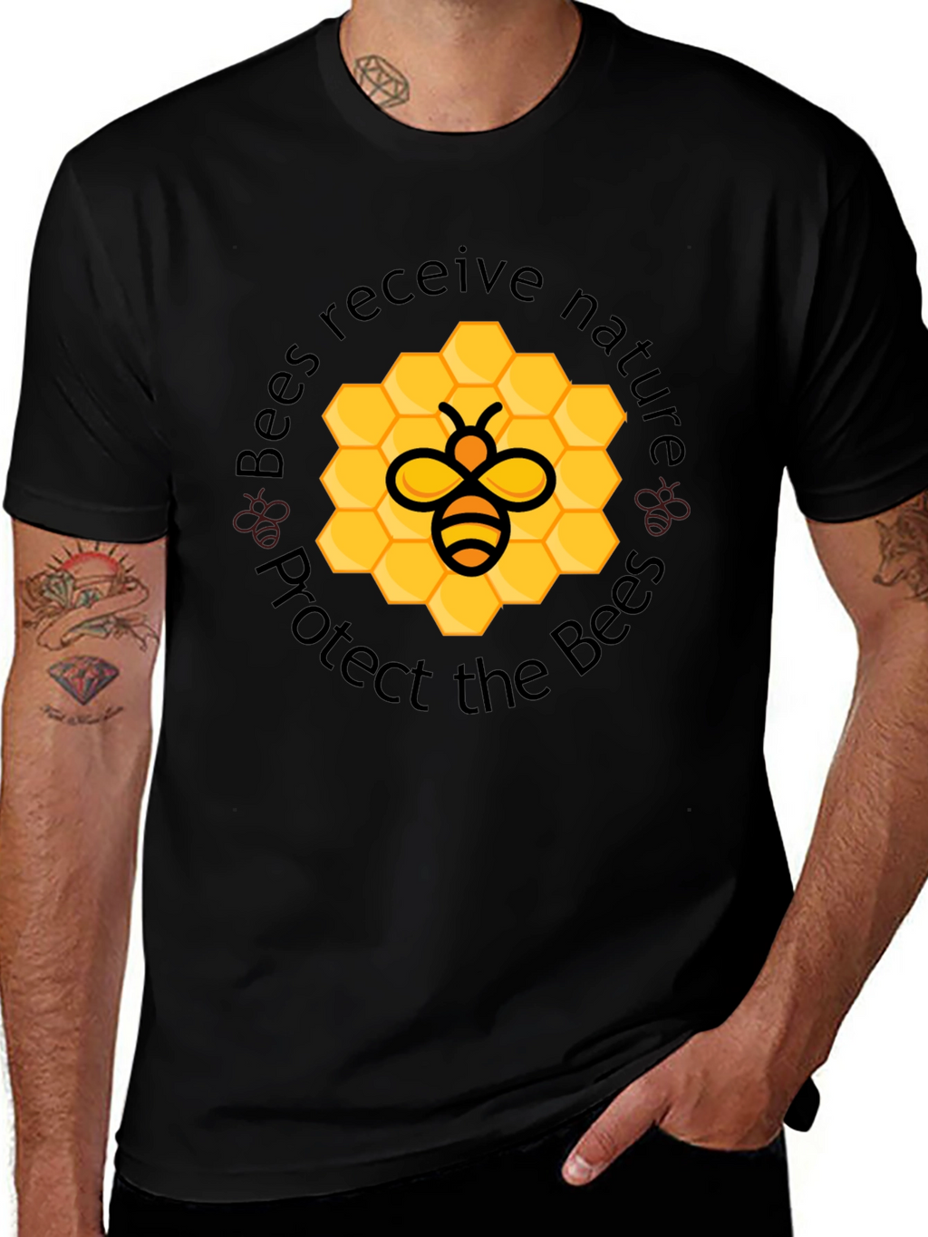 Bee Kind T-Shirt - Protect the Bees