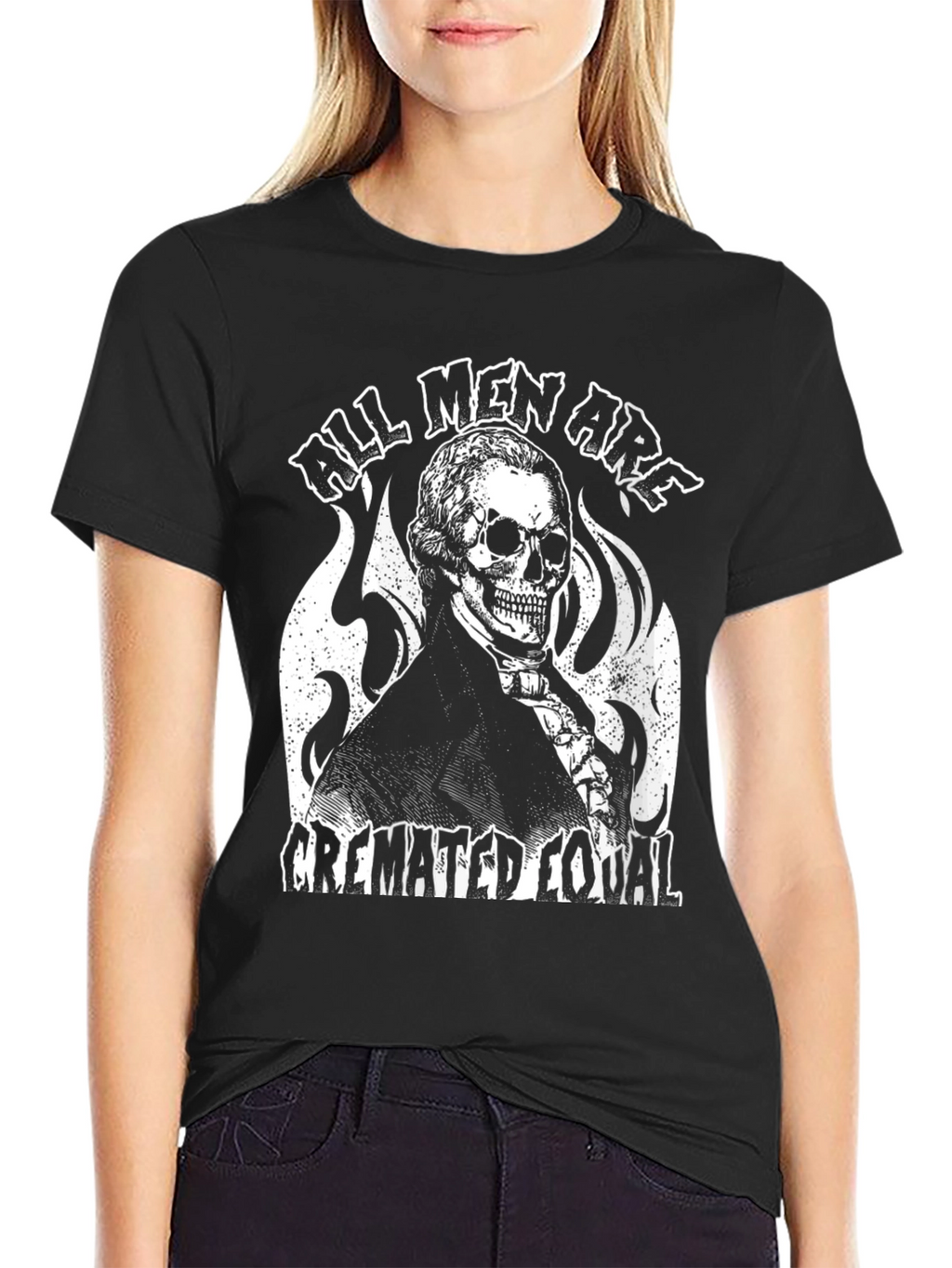 All Men Are Cremated Equal Graphic Tee