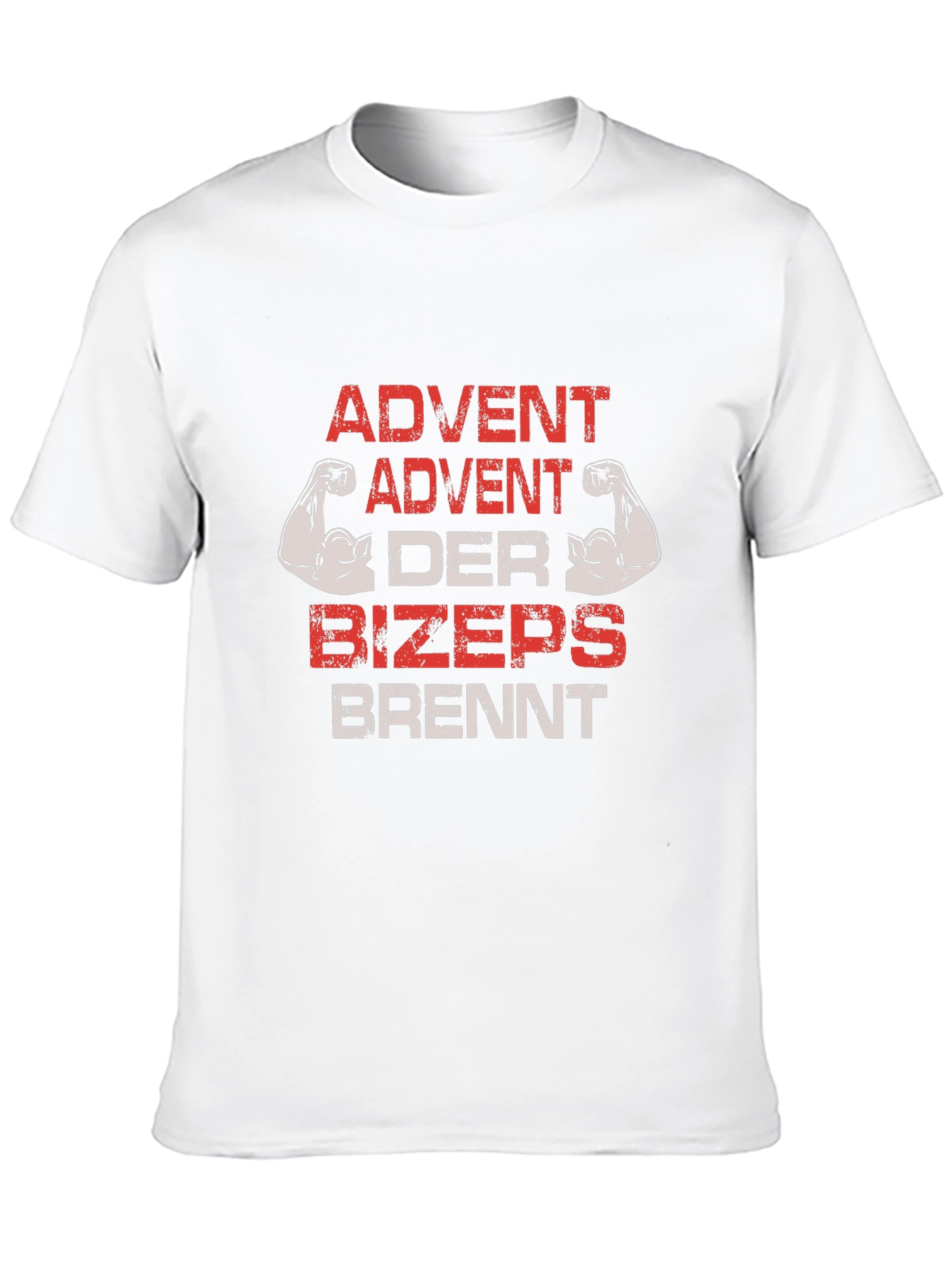 Advent Biceps Brennt Black T-Shirt