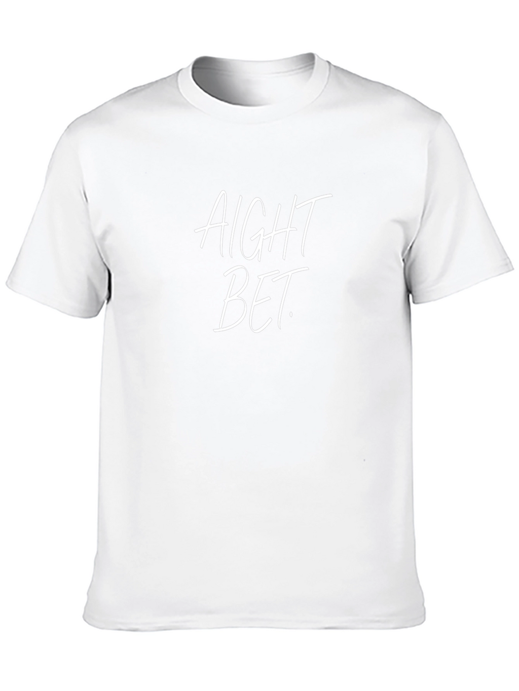 Aight Bet Black Graphic Tee