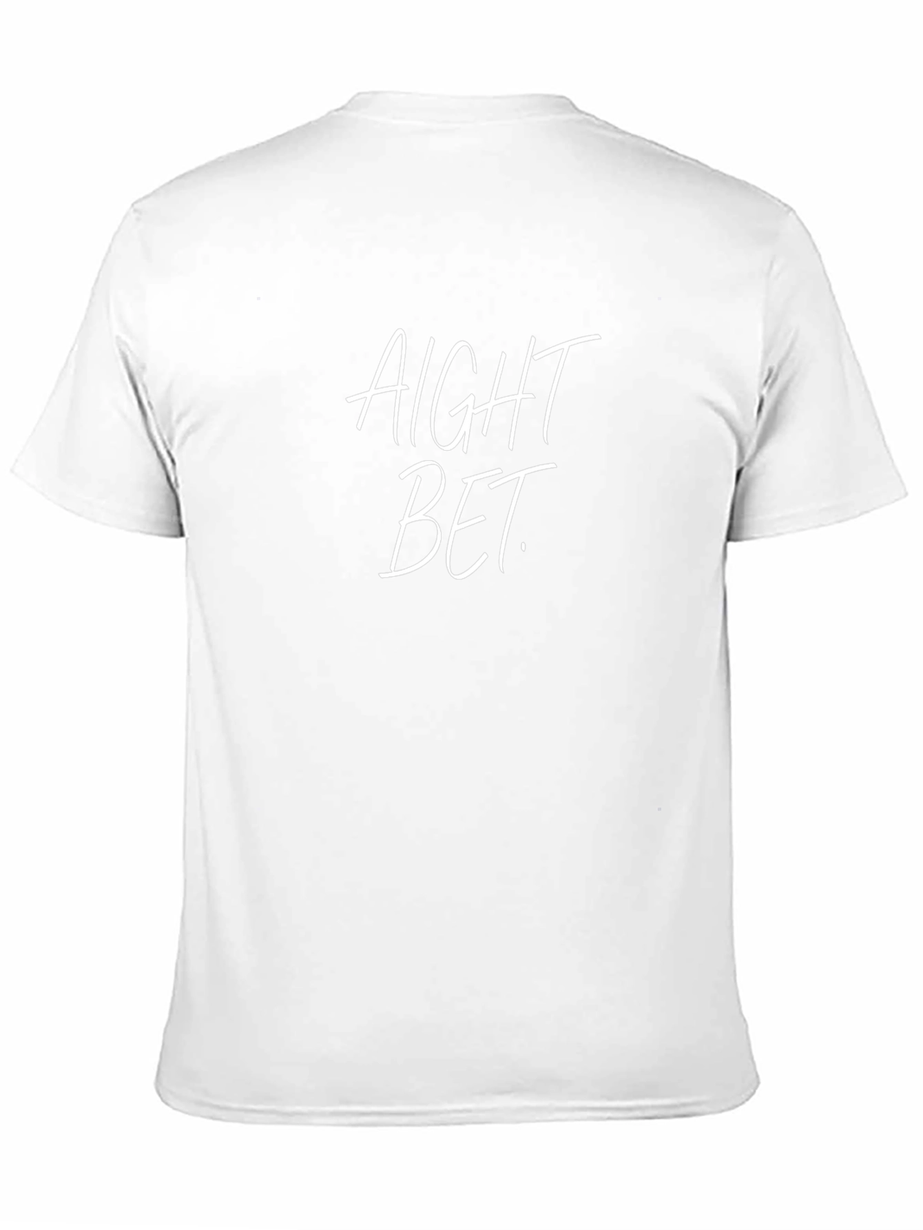 Aight Bet Black Graphic Tee