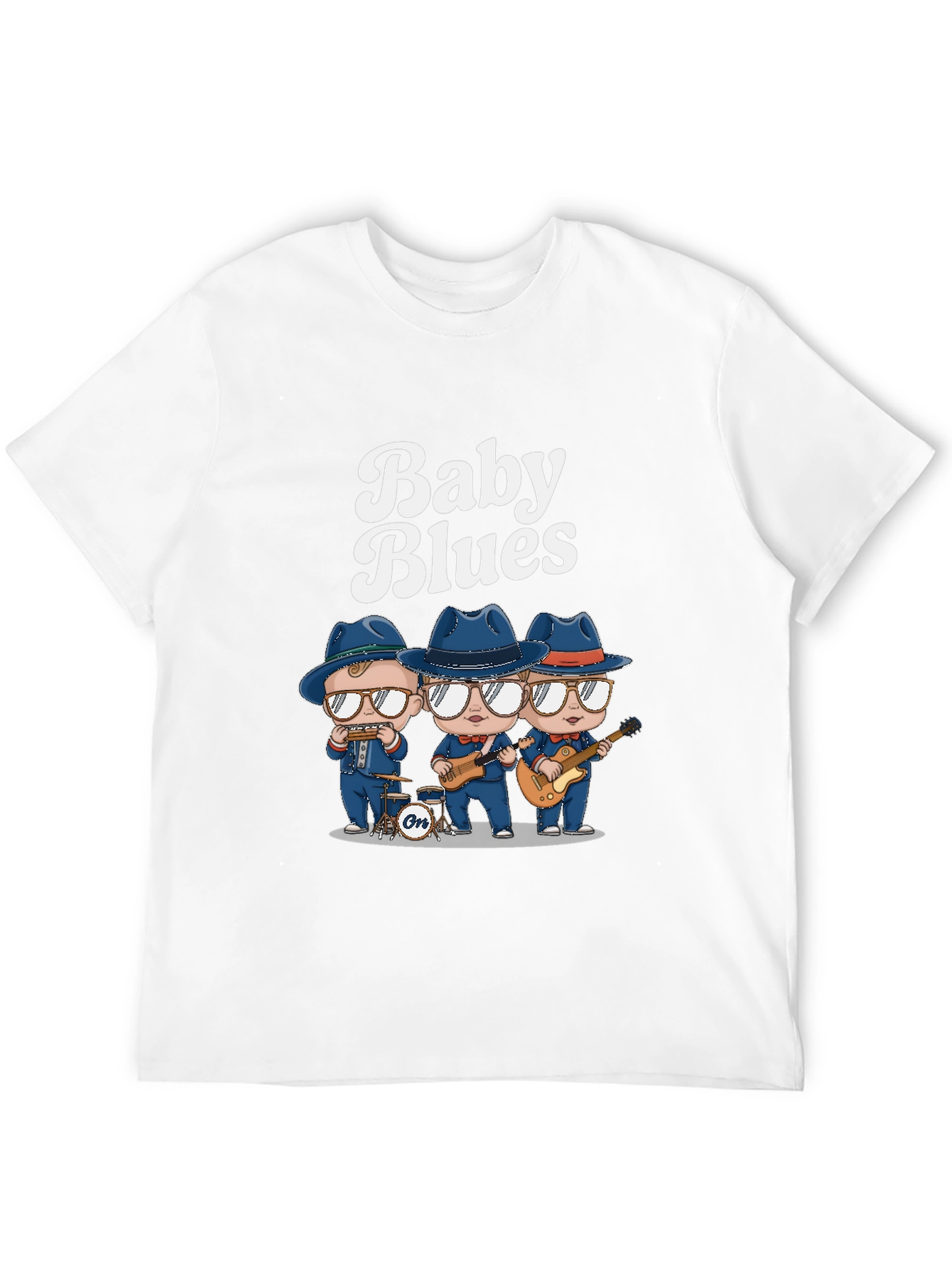Baby Blues Band Tee - Cool Black T-Shirt