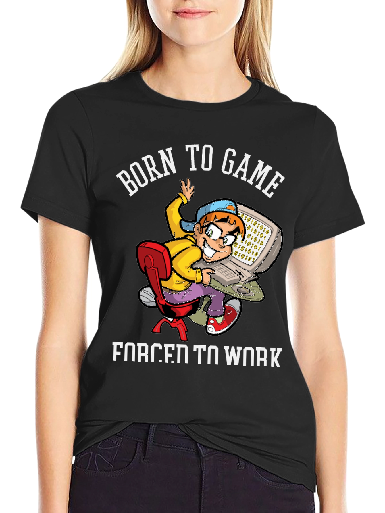 Born to Game T-Shirt - Gamer Humor Tee