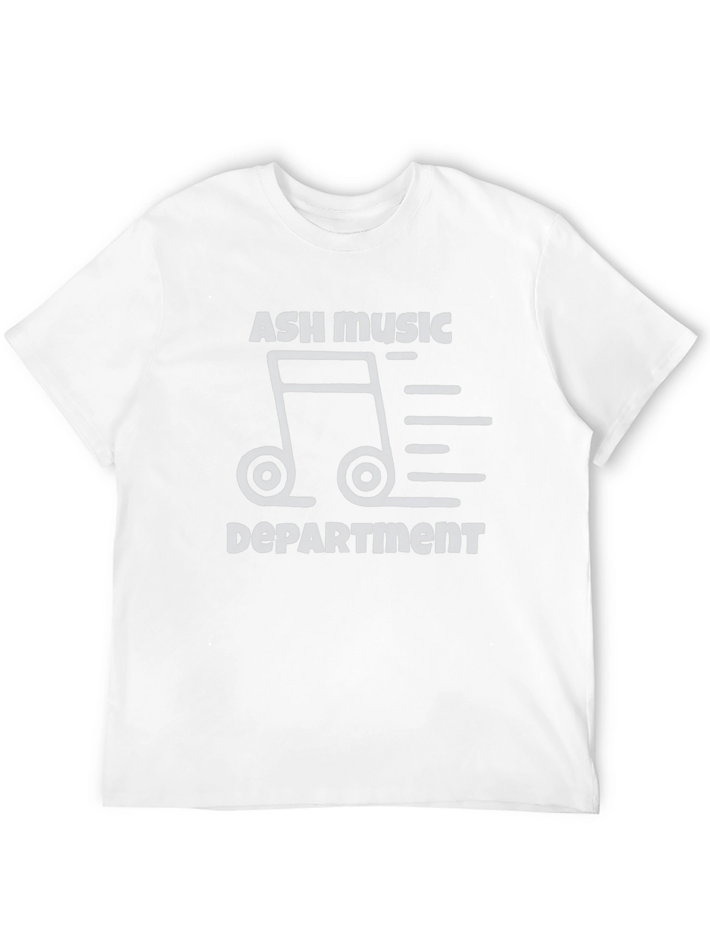 Ash Music Department Black T-Shirt