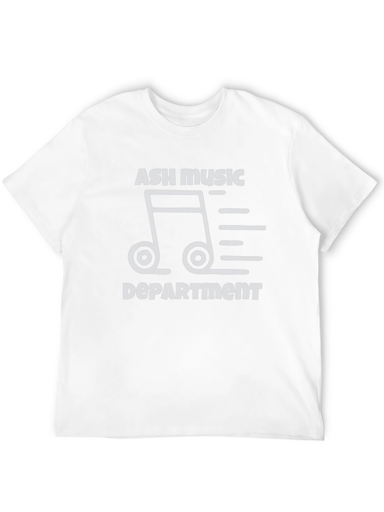 Ash Music Department Black T-Shirt