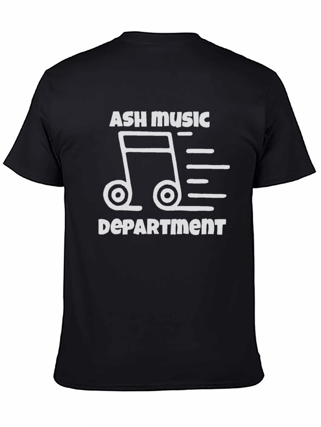 Ash Music Department Black T-Shirt