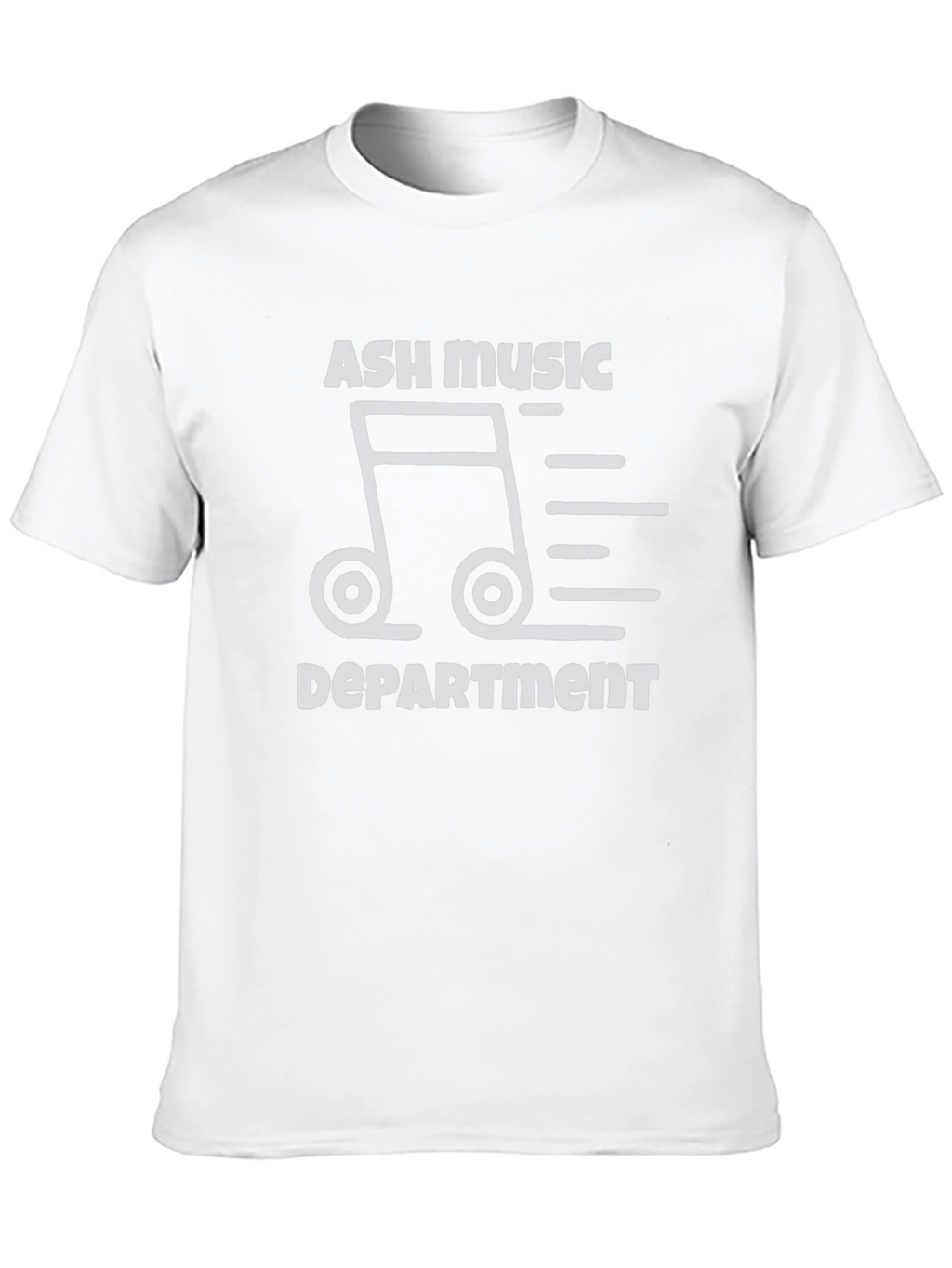 Ash Music Department Black T-Shirt
