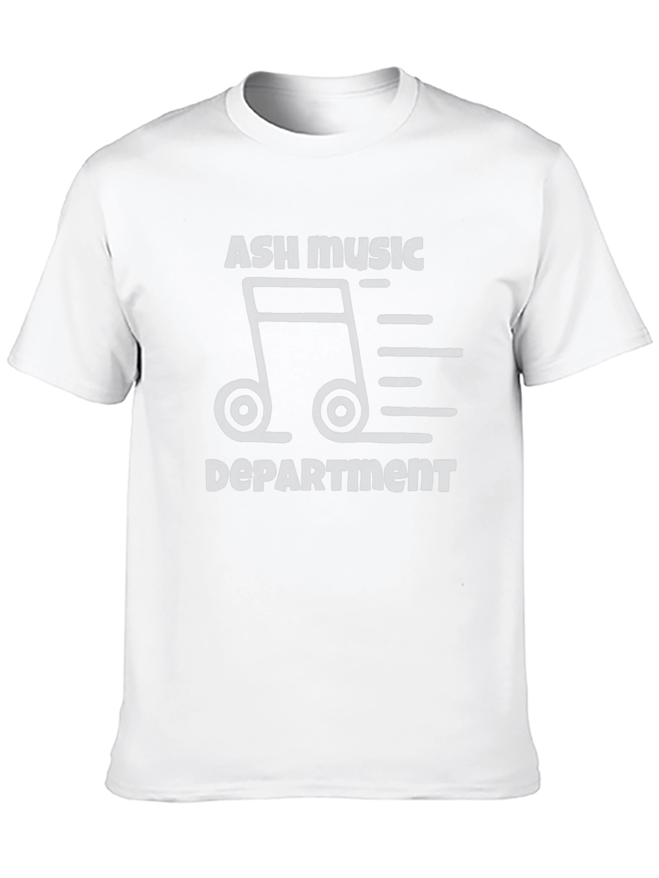 Ash Music Department Black T-Shirt
