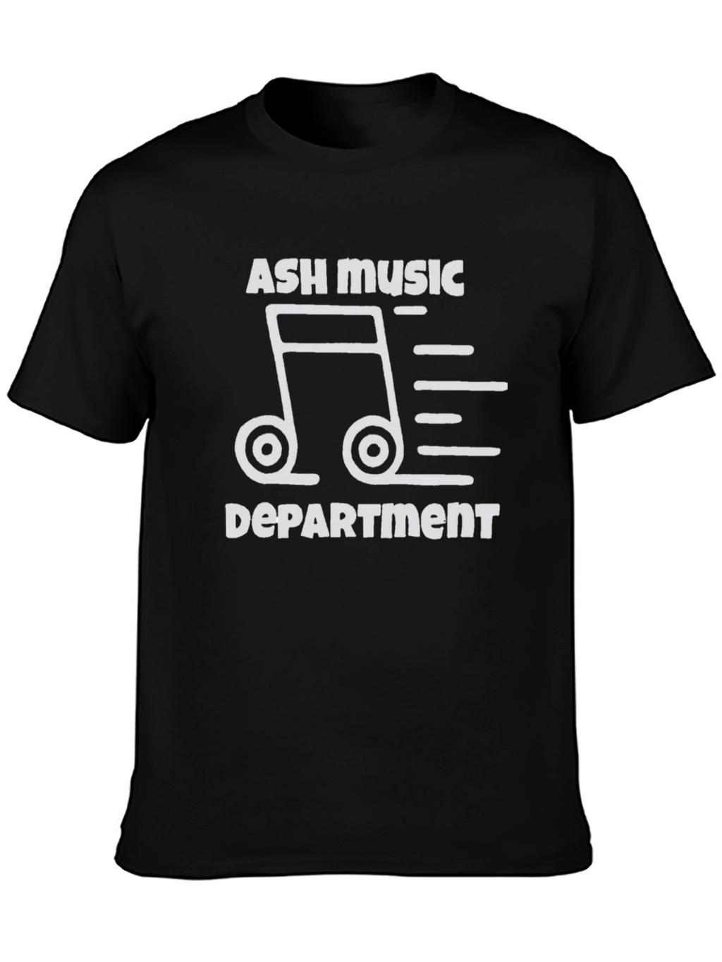 Ash Music Department Black T-Shirt