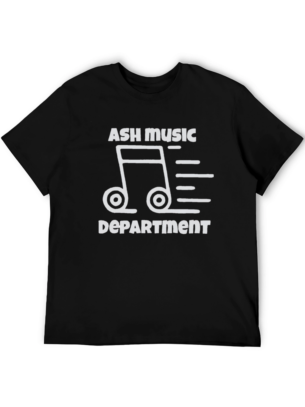 Ash Music Department Black T-Shirt