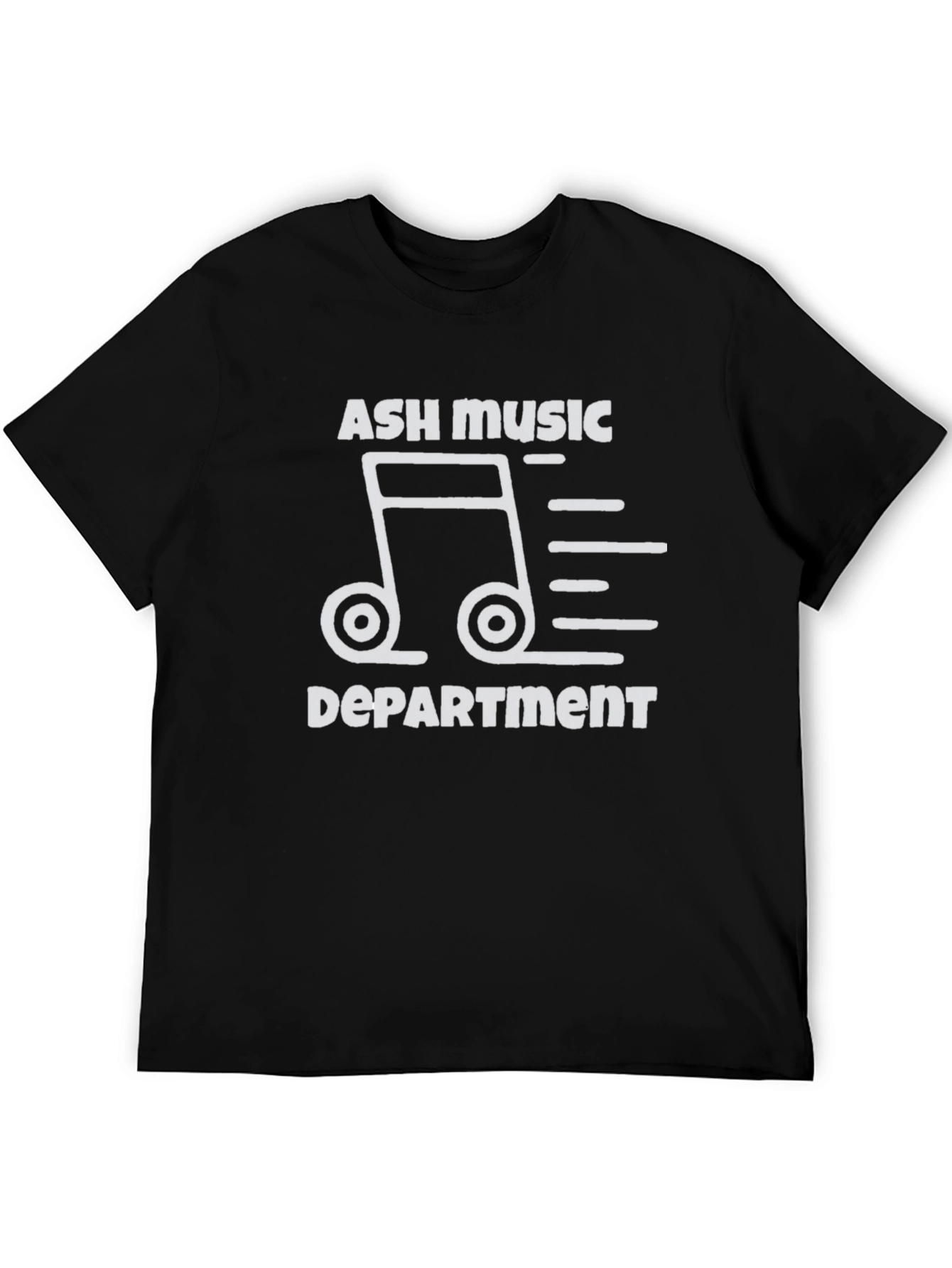 Ash Music Department Black T-Shirt