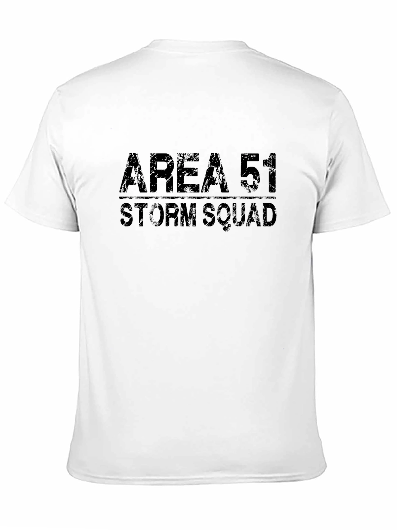 Area 51 Storm Squad Black T-Shirt