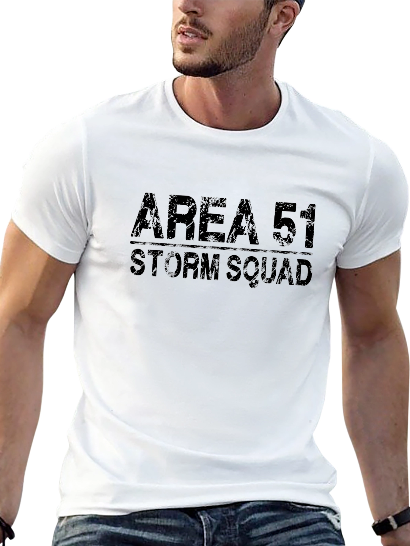 Area 51 Storm Squad Black T-Shirt