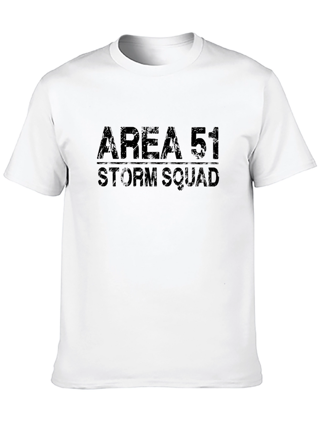 Area 51 Storm Squad Black T-Shirt