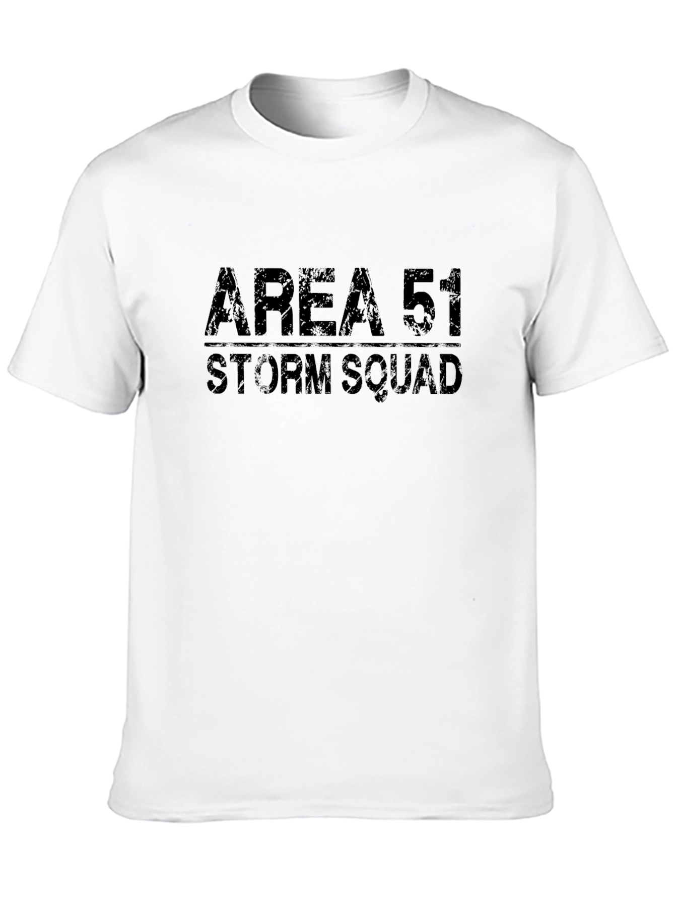 Area 51 Storm Squad Black T-Shirt
