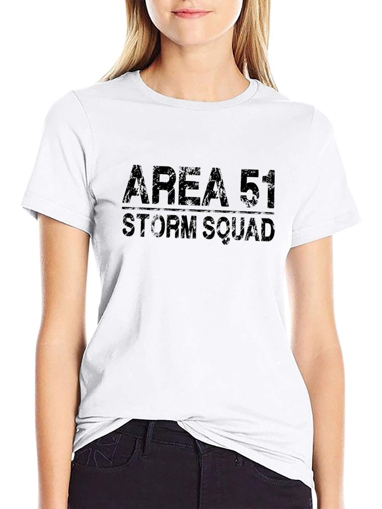 Area 51 Storm Squad Black T-Shirt