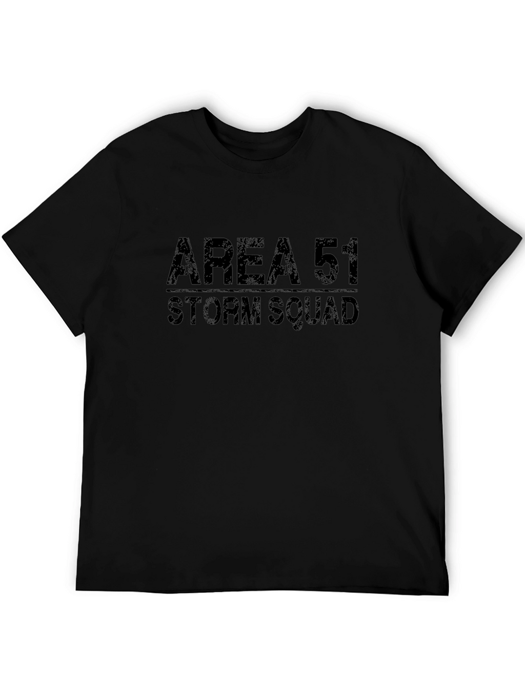 Area 51 Storm Squad Black T-Shirt