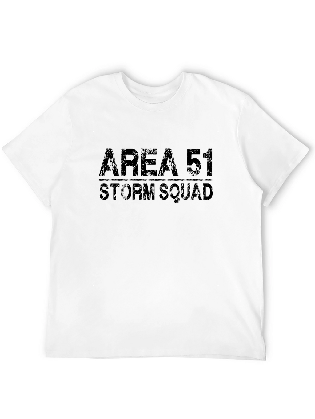 Area 51 Storm Squad Black T-Shirt