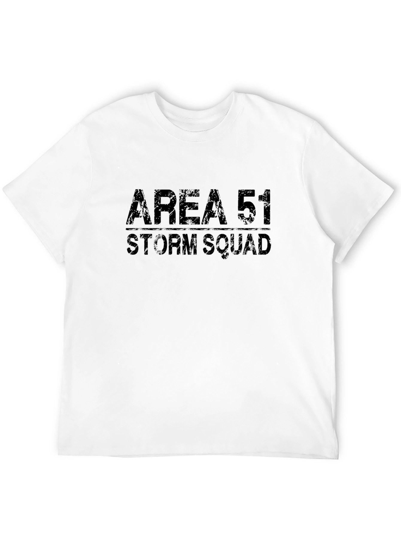 Area 51 Storm Squad Black T-Shirt