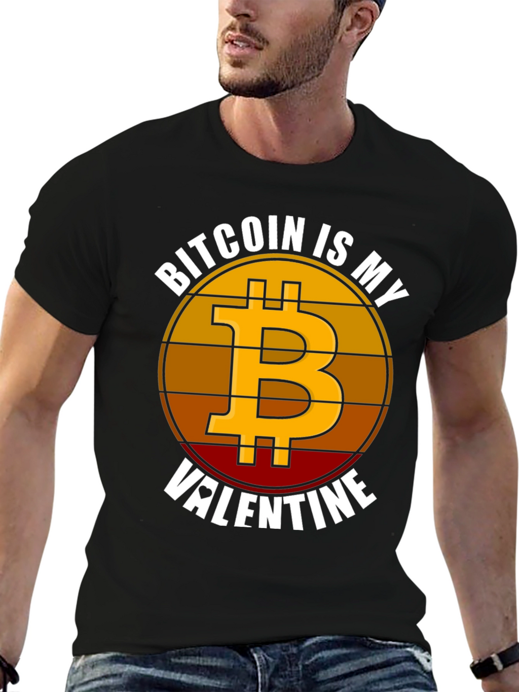 Bitcoin Is My Valentine Graphic T-Shirt