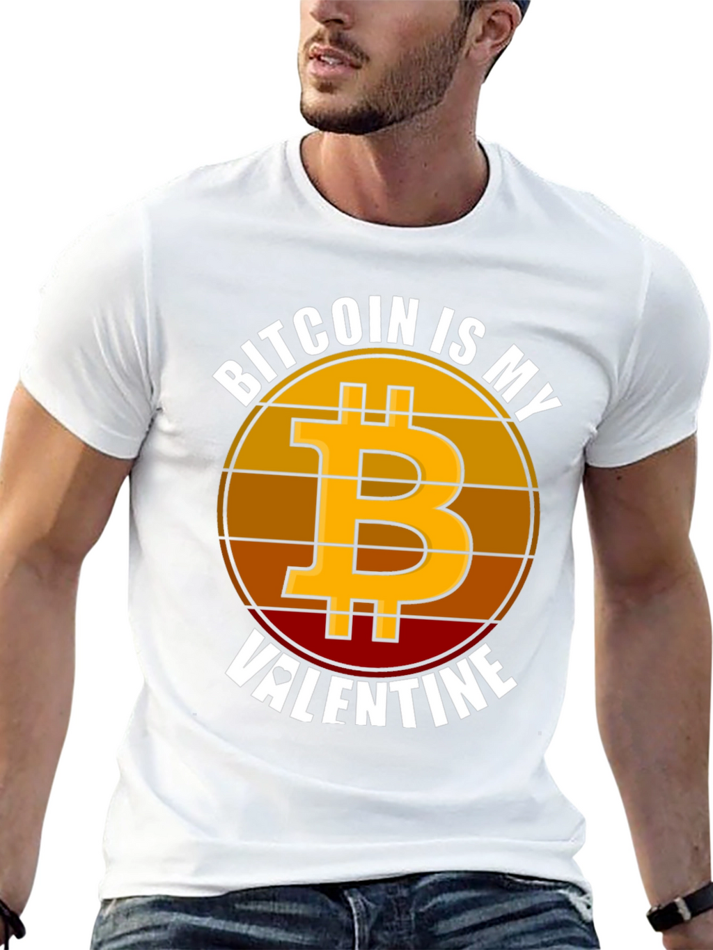 Bitcoin Is My Valentine Graphic T-Shirt