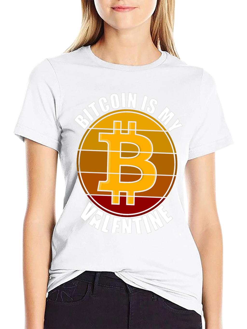 Bitcoin Is My Valentine Graphic T-Shirt