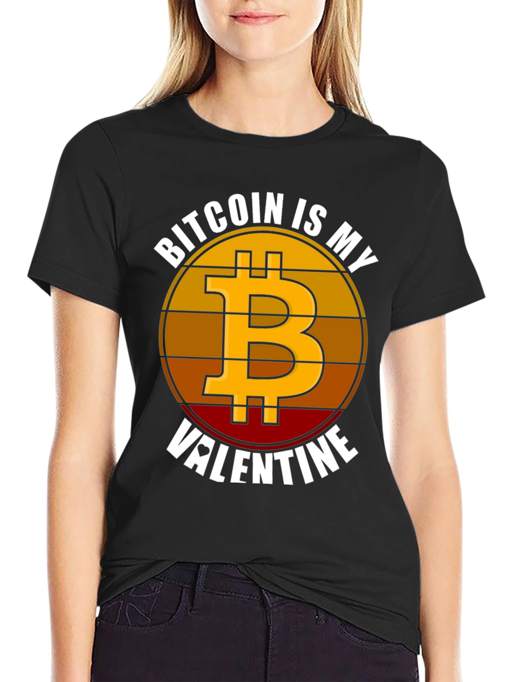 Bitcoin Is My Valentine Graphic T-Shirt