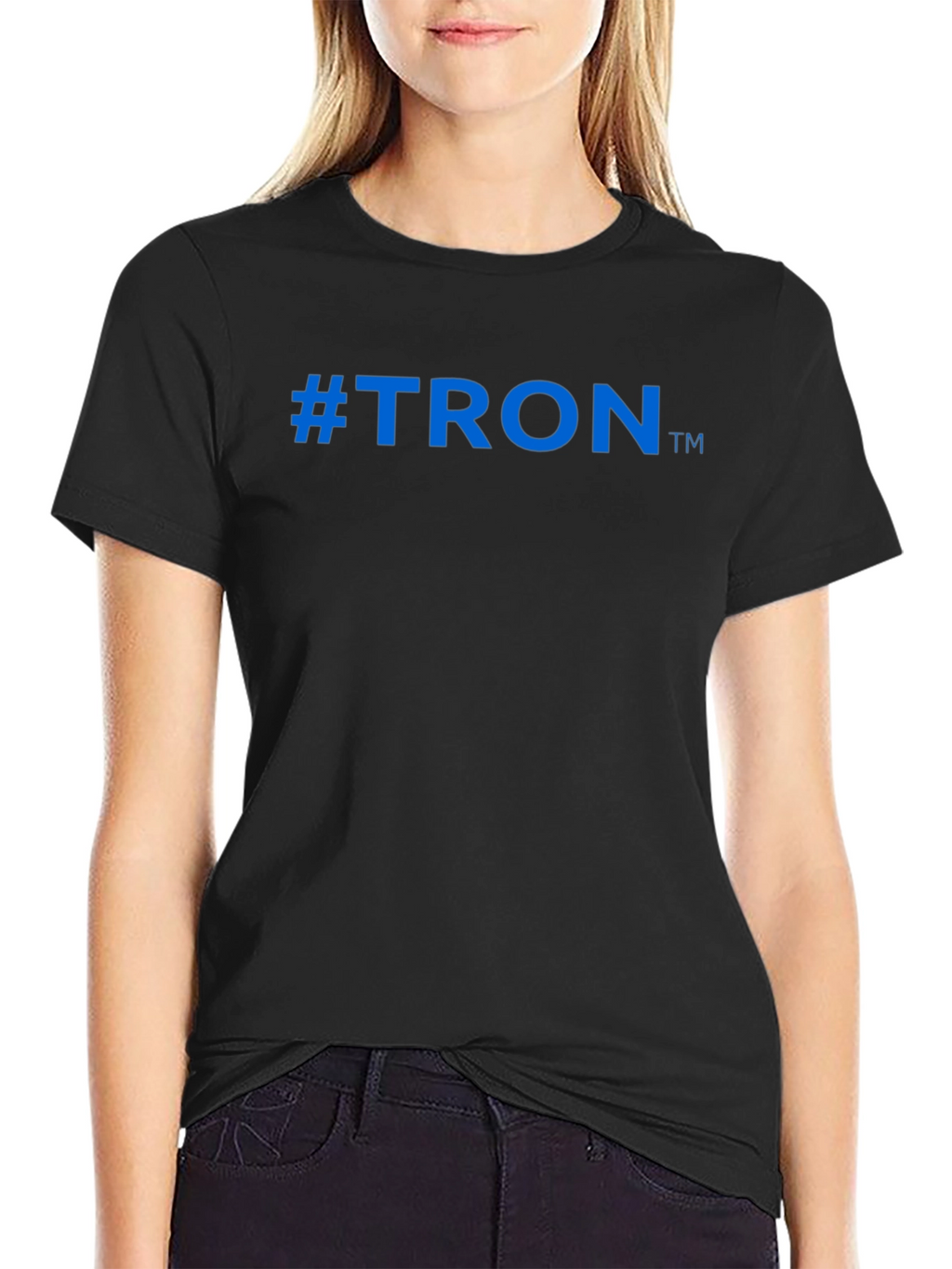 #TRON Black T-Shirt Crypto Blockchain Fashion