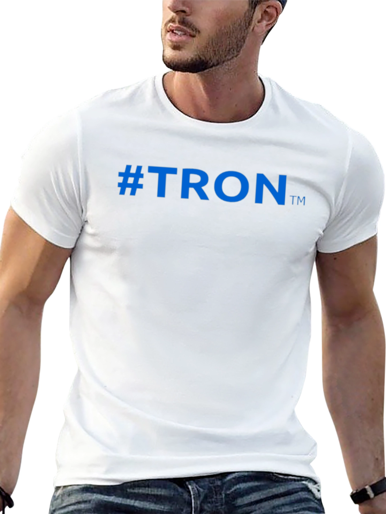 #TRON Black T-Shirt Crypto Blockchain Fashion
