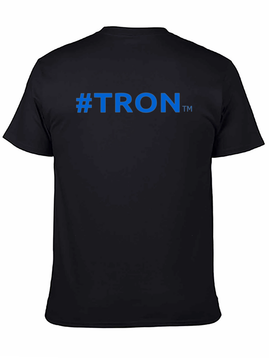 #TRON Black T-Shirt Crypto Blockchain Fashion