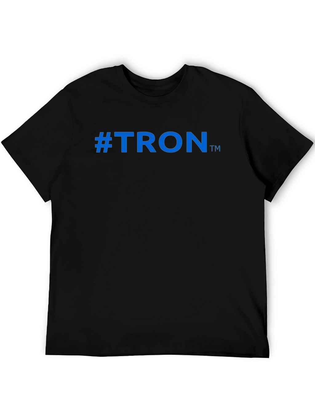 #TRON Black T-Shirt Crypto Blockchain Fashion