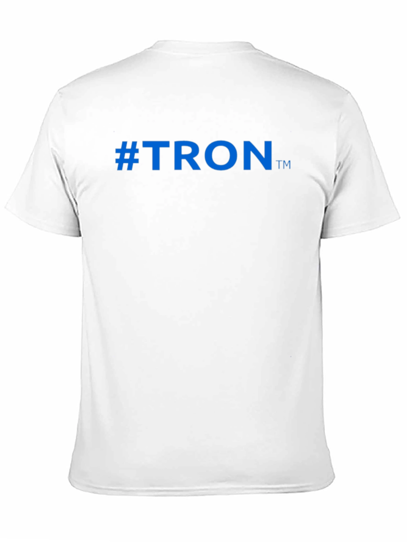 #TRON Black T-Shirt Crypto Blockchain Fashion