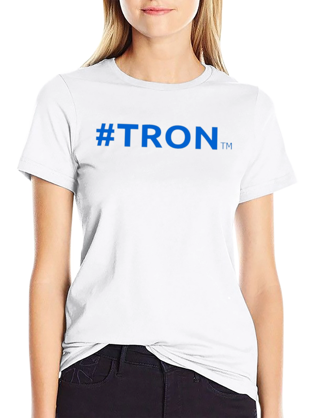 #TRON Black T-Shirt Crypto Blockchain Fashion
