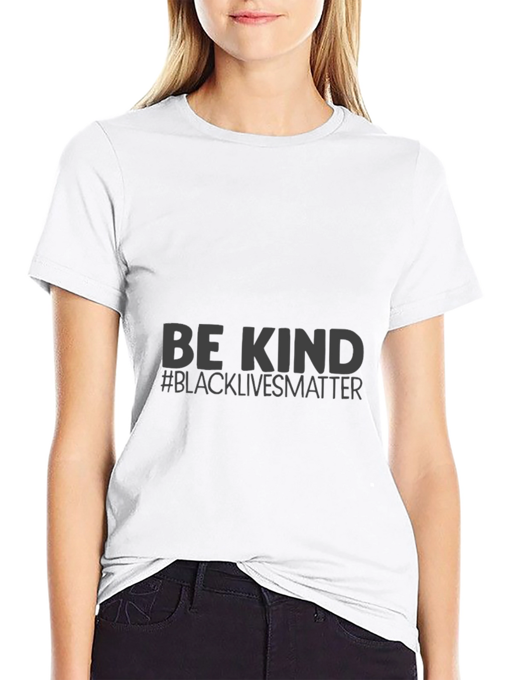 Be Kind Black Lives Matter Graphic Tee