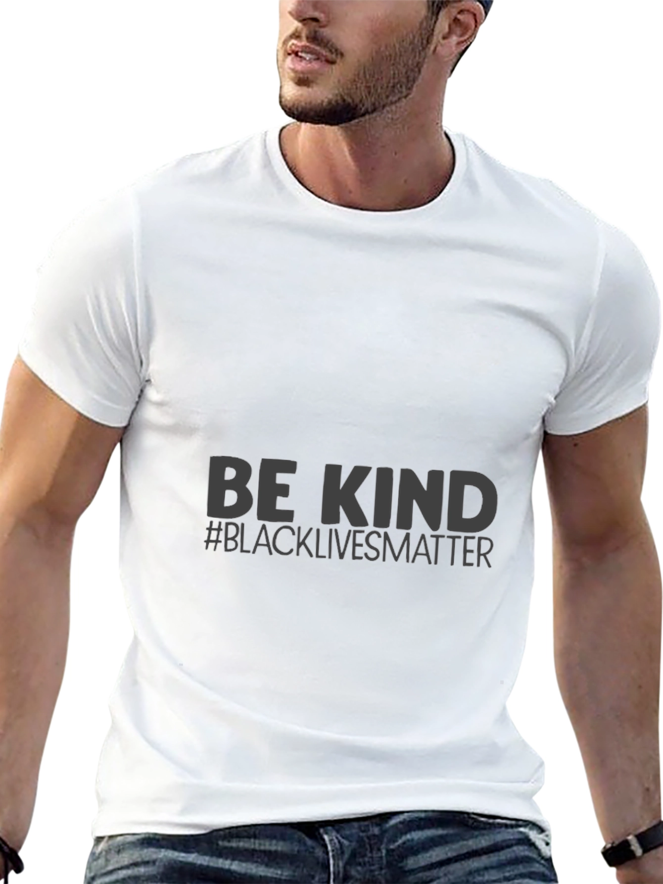 Be Kind Black Lives Matter Graphic Tee