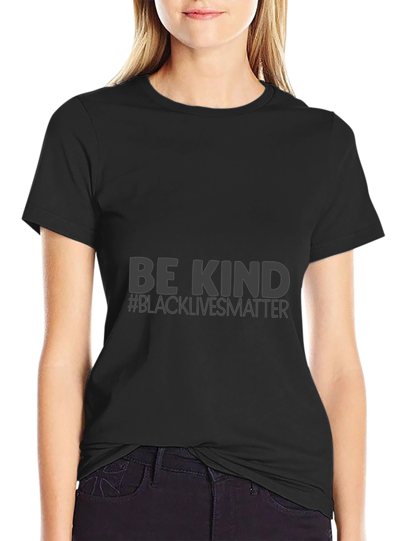 Be Kind Black Lives Matter Graphic Tee