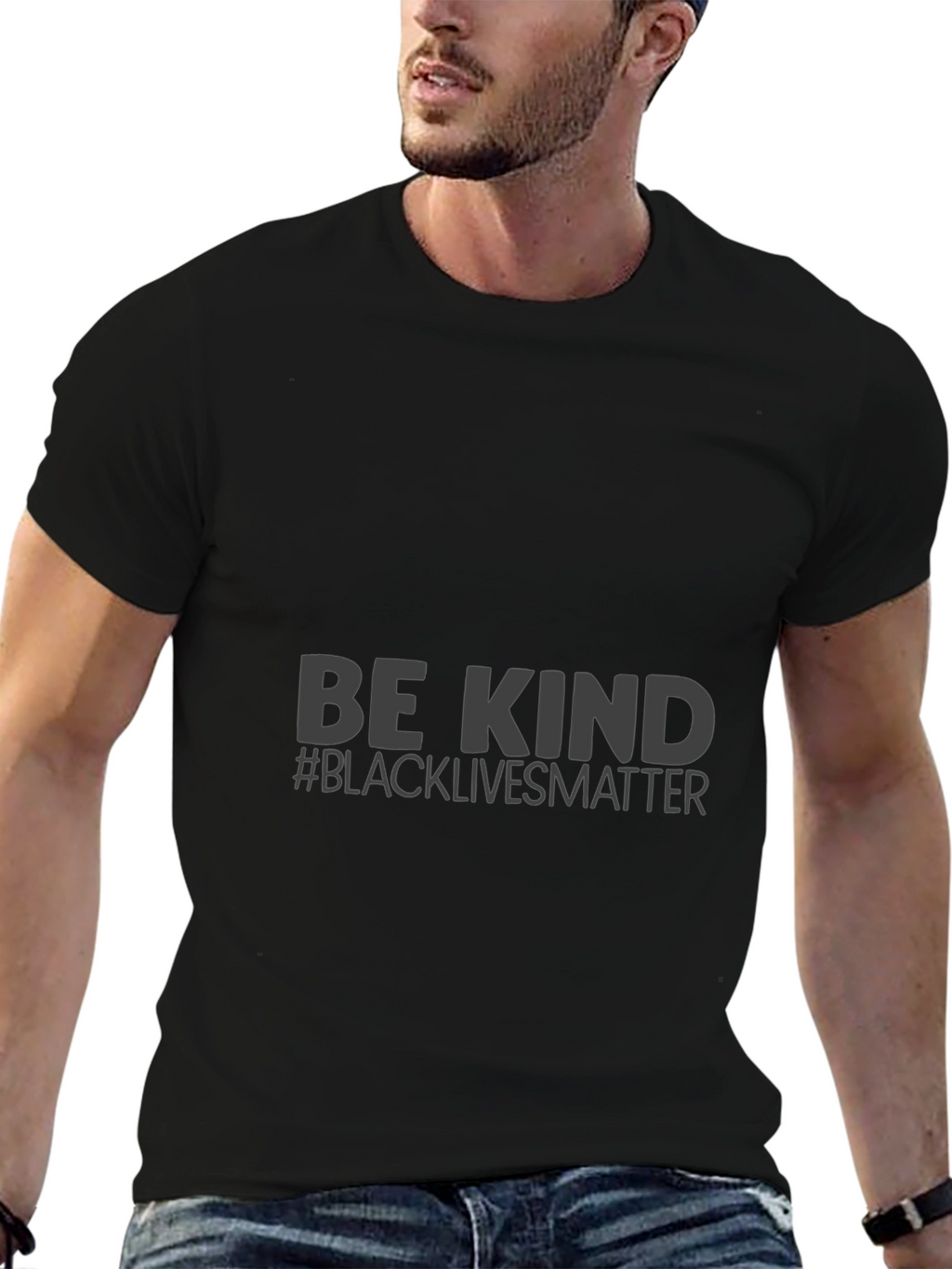 Be Kind Black Lives Matter Graphic Tee