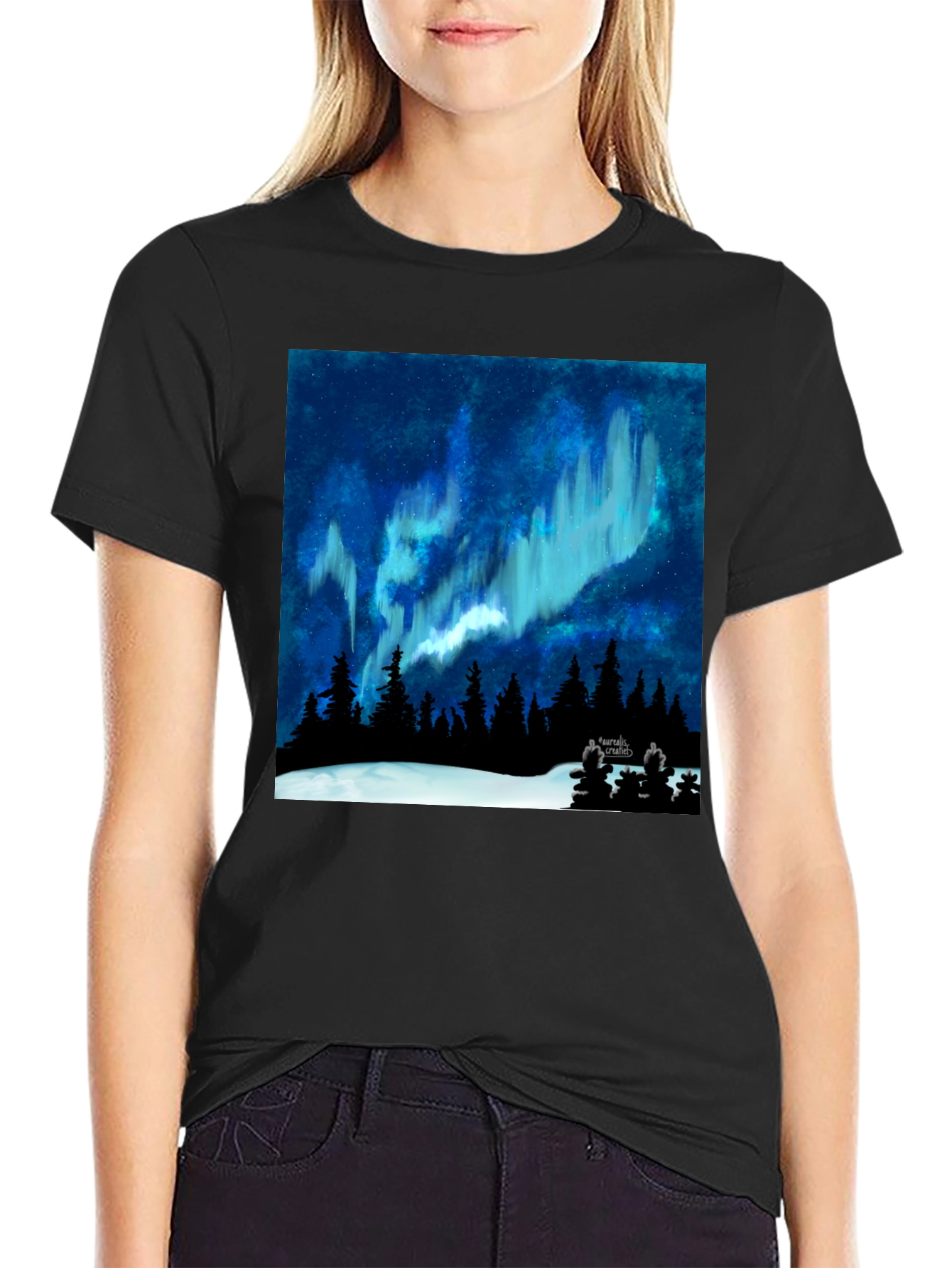 Aurora Borealis Graphic Tee