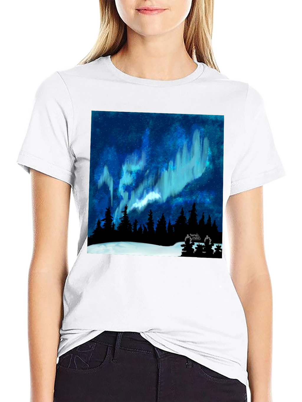 Aurora Borealis Graphic Tee
