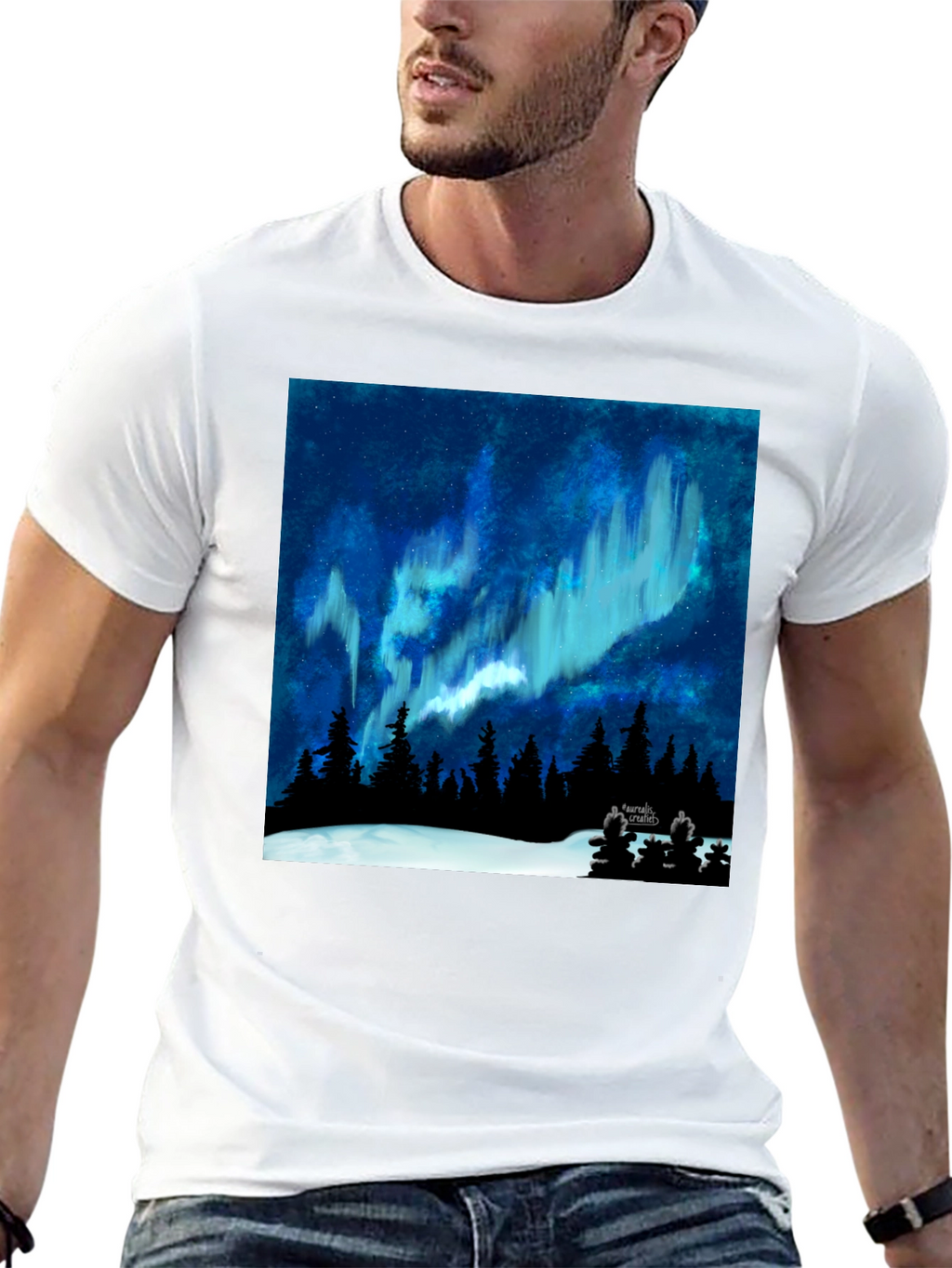 Aurora Borealis Graphic Tee