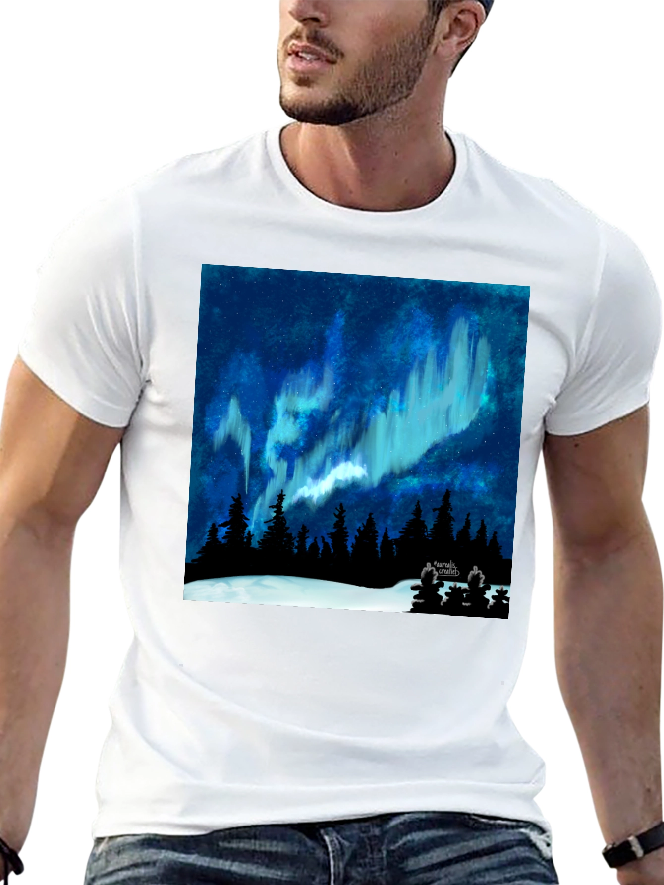 Aurora Borealis Graphic Tee