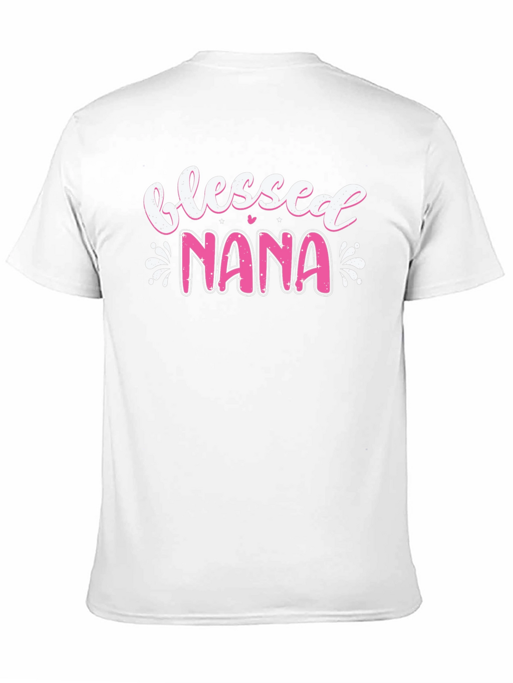 Blessed Nana Graphic T-Shirt - Black