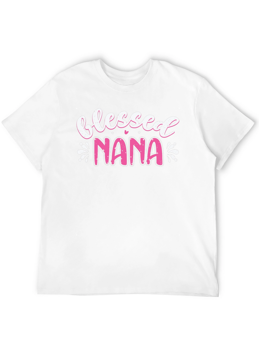 Blessed Nana Graphic T-Shirt - Black